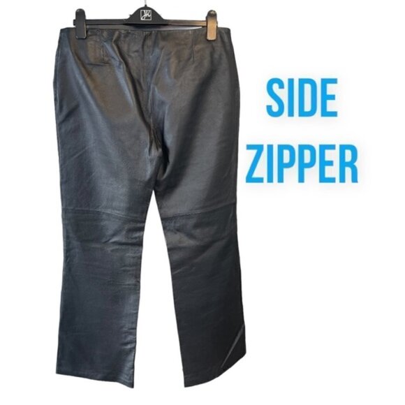 53. PRE LOVED LEATHER PANTS - Picture 7 of 10